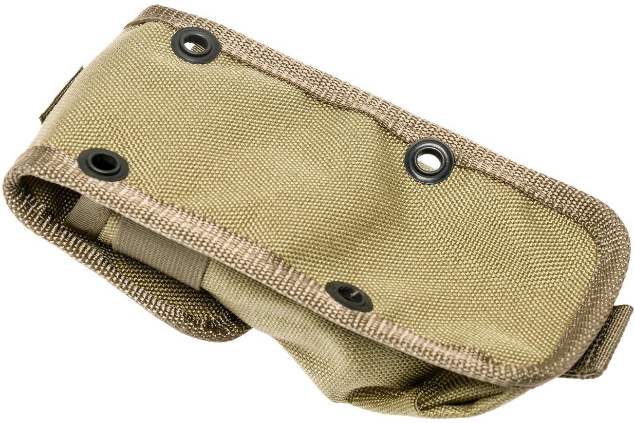 ESEE Long Accessoire Pouch voor Model 5, 6 & Laser Strike, 52-POUCH-K-L, Khaki