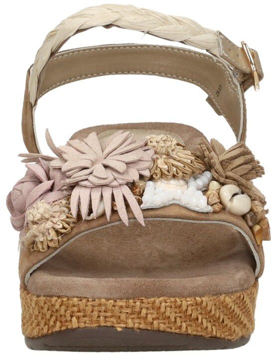Lazamani Sandalen Plat beige