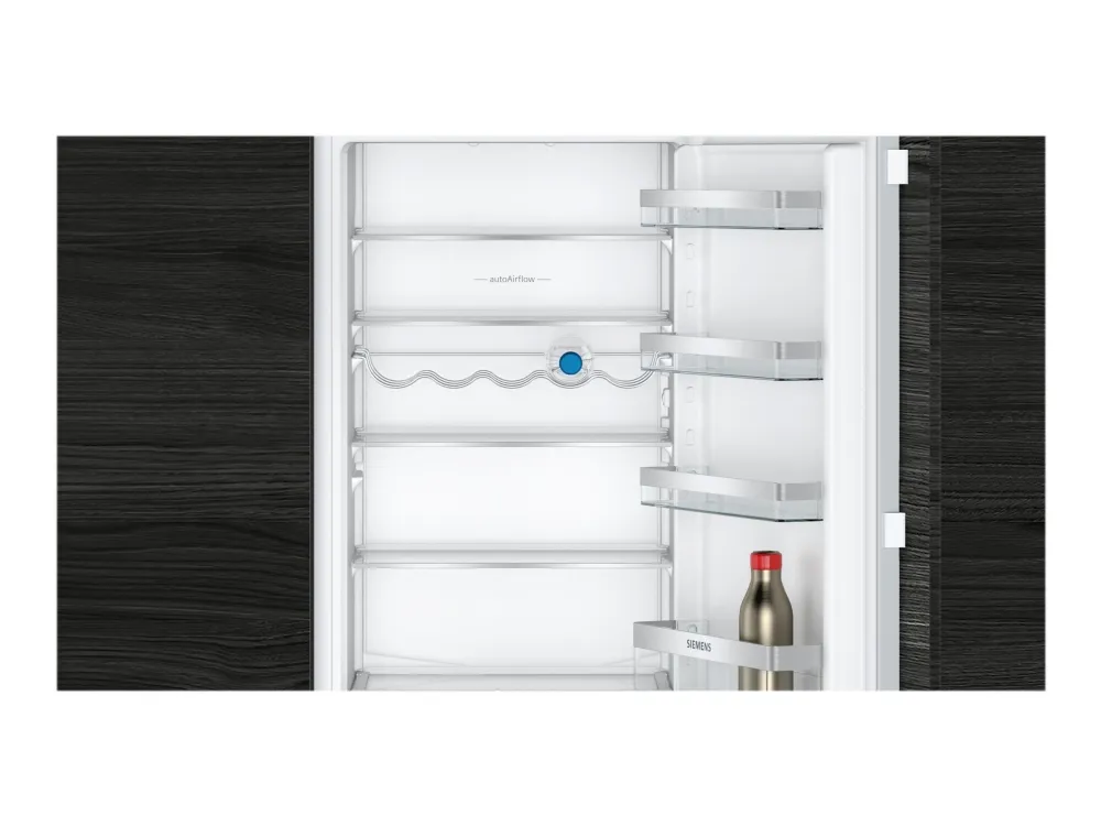 Siemens iQ300 KI87VVFE1 - Køleskab/fryser - bund-fryser - til indbygning - niche - bredde: 56 cm - dybde: 55 cm - højde: 177.5 cm - 270 liter - Klasse E