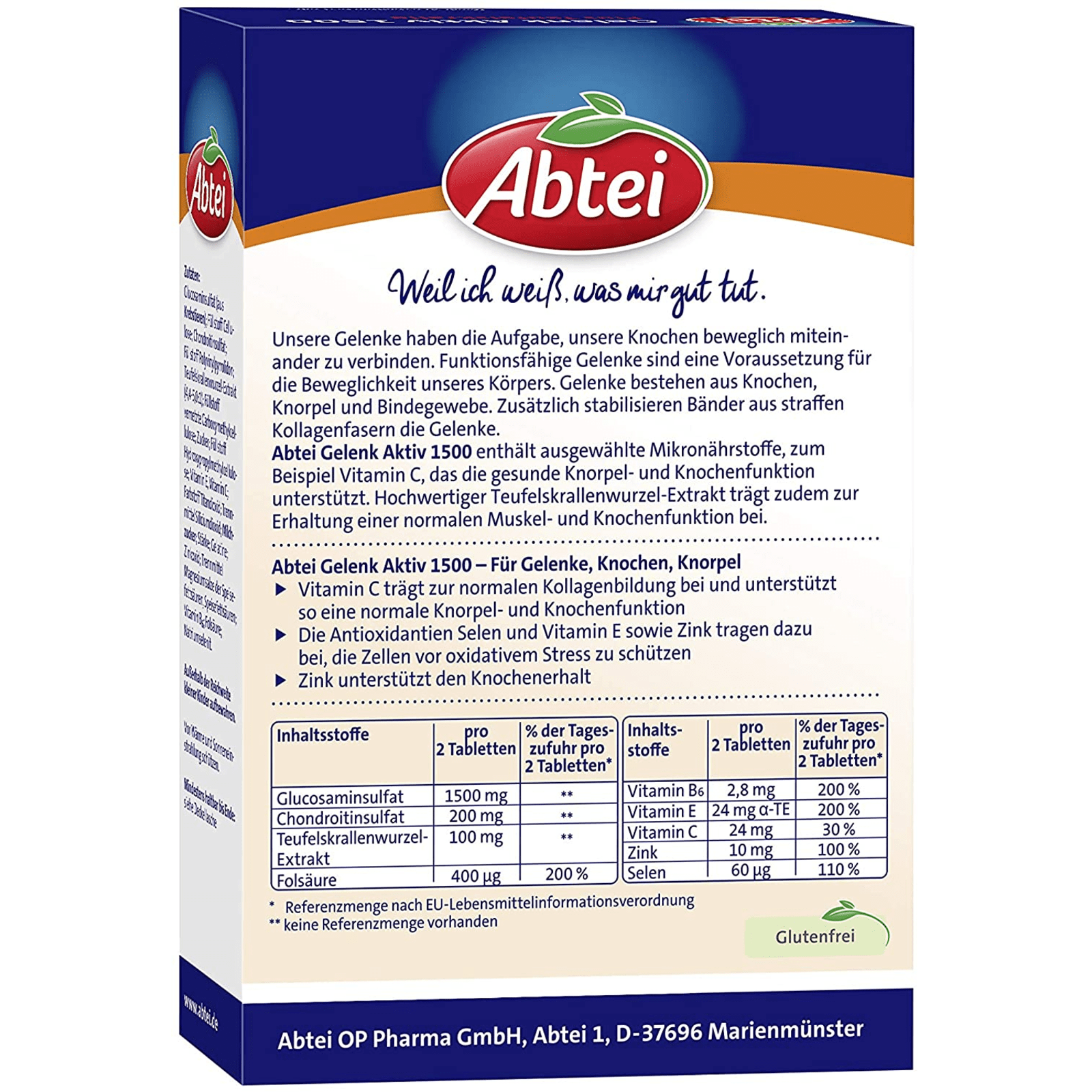 Glucosamin 1500 Plus (30 Tabletten)