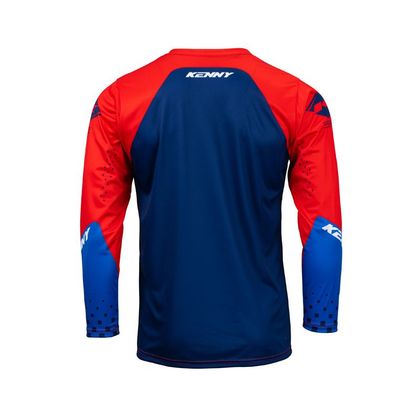 Maillot cross Kenny TRACK FOCUS 2024 - Bleu / Blanc