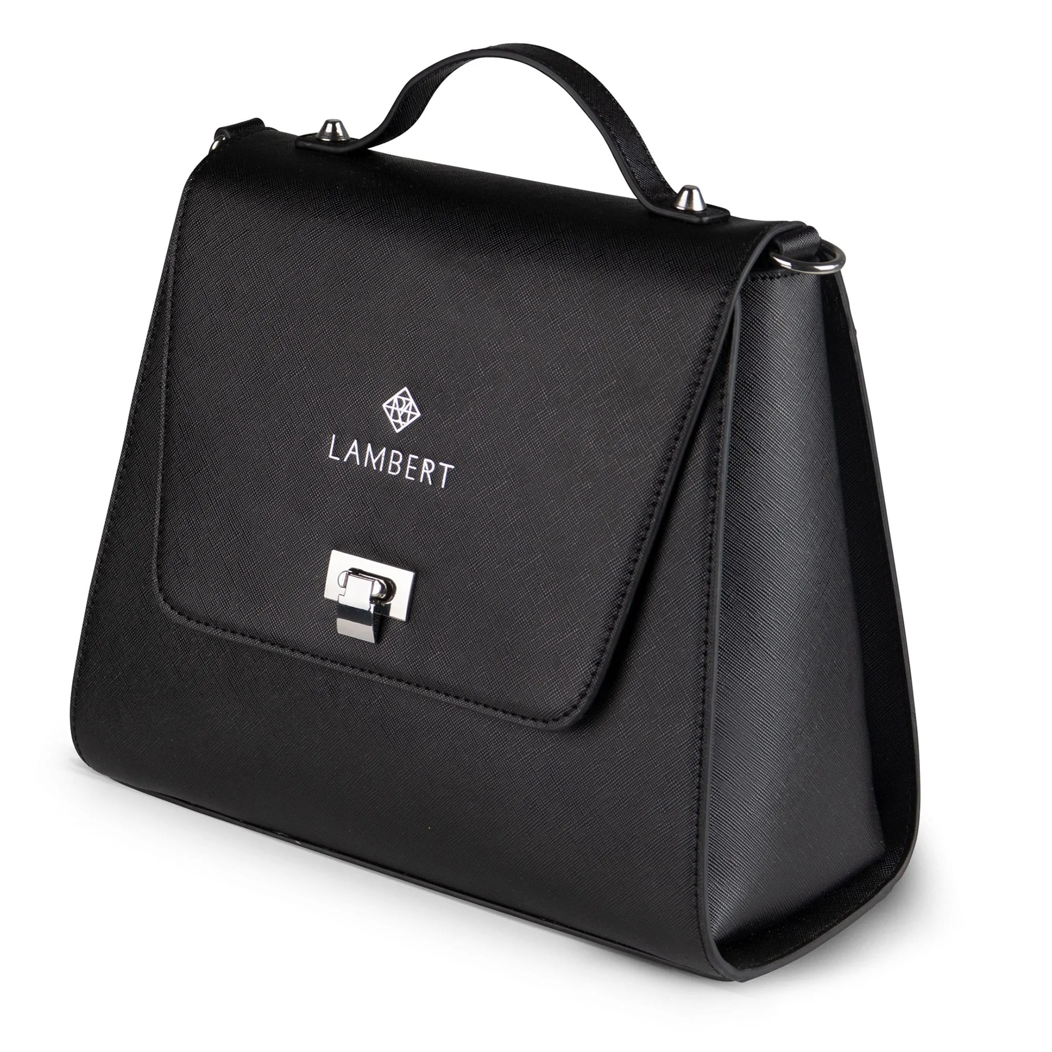 Lambert Sac à Dos et à Bandoulière Elie - Saffiano Noir