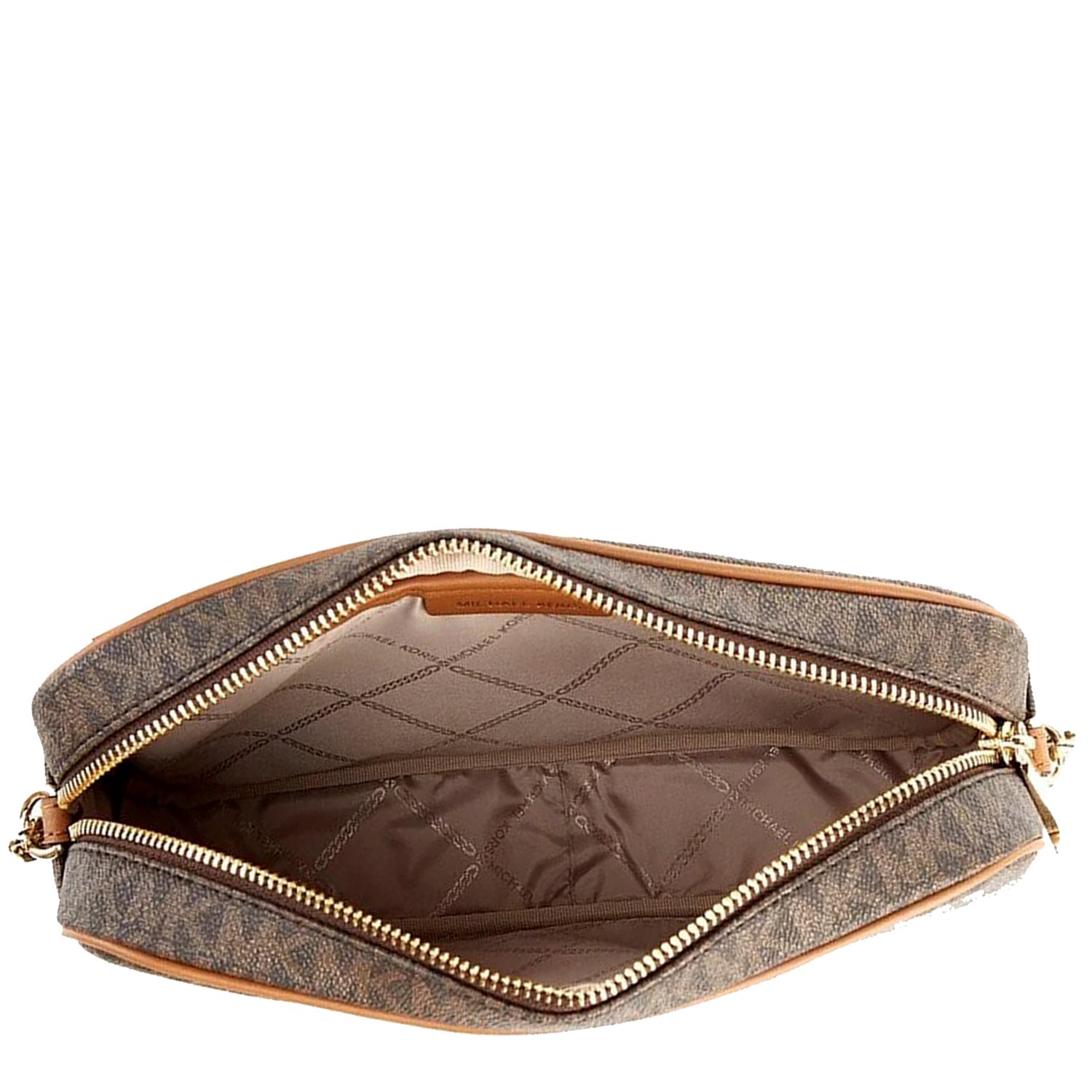 Michael Kors Jet Set LG Crossbody brown