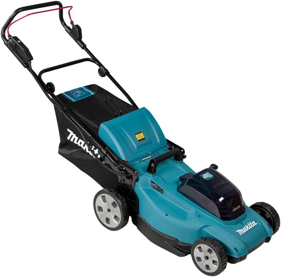 Makita DLM480Z Akku-Rasenmäher 2x18V (ohne Akku, ohne Ladegerät), Petrol