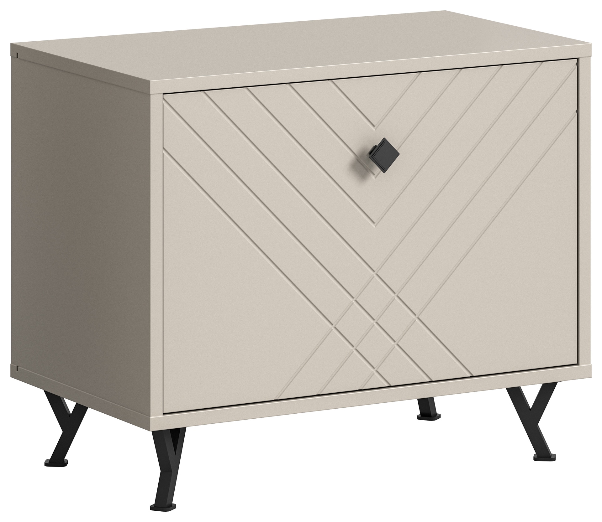 Sitzbank NOTES Sandbeige 60x50 cm