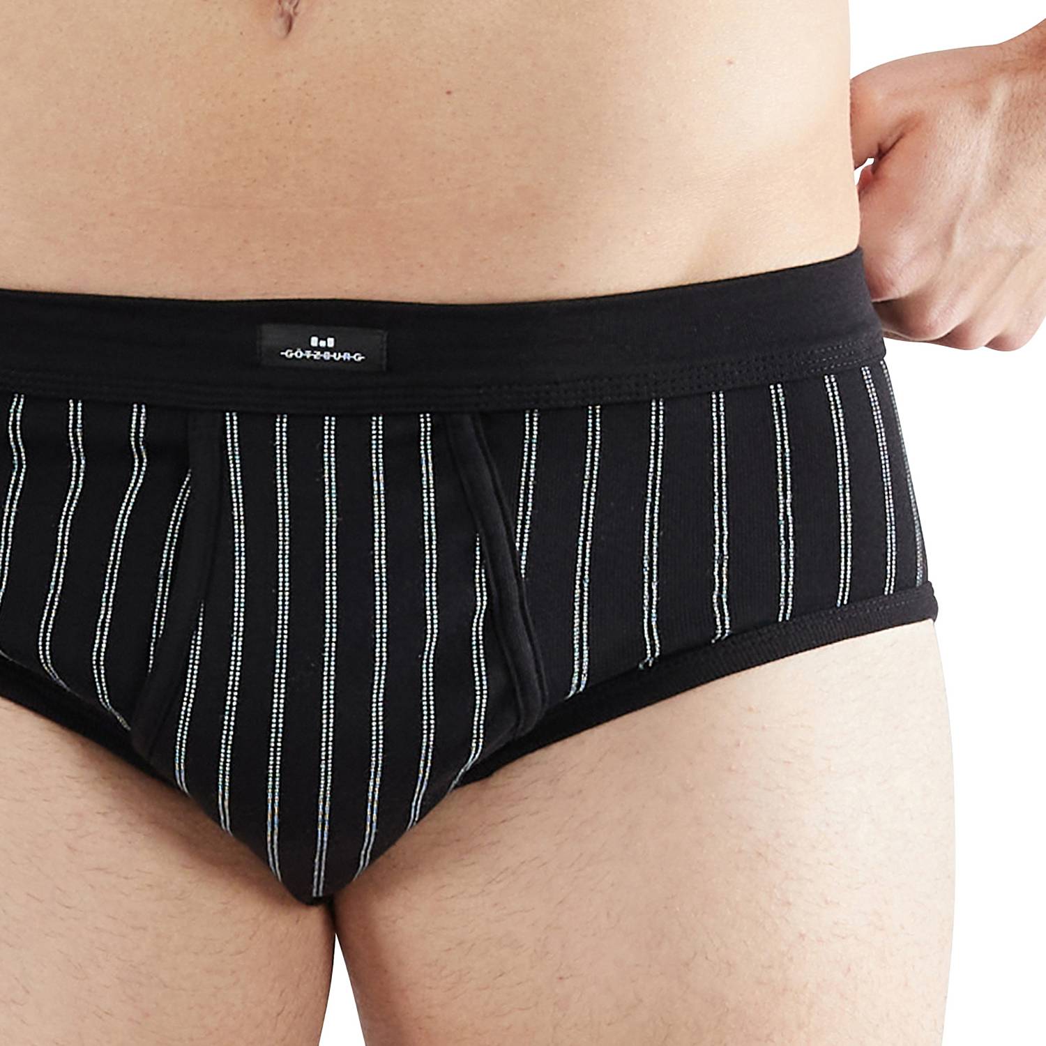 Götzburg Feinripp Herren-Slip im 2er-Pack