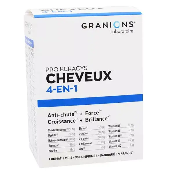 Granions Pro Keracys Hair 4 em 1 90 comprimidos