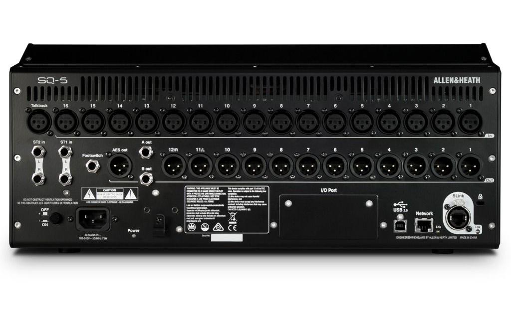 Mischpult SQ-5<br>Digitaler Mixer mit 48 Kanälen und 36 Bussen