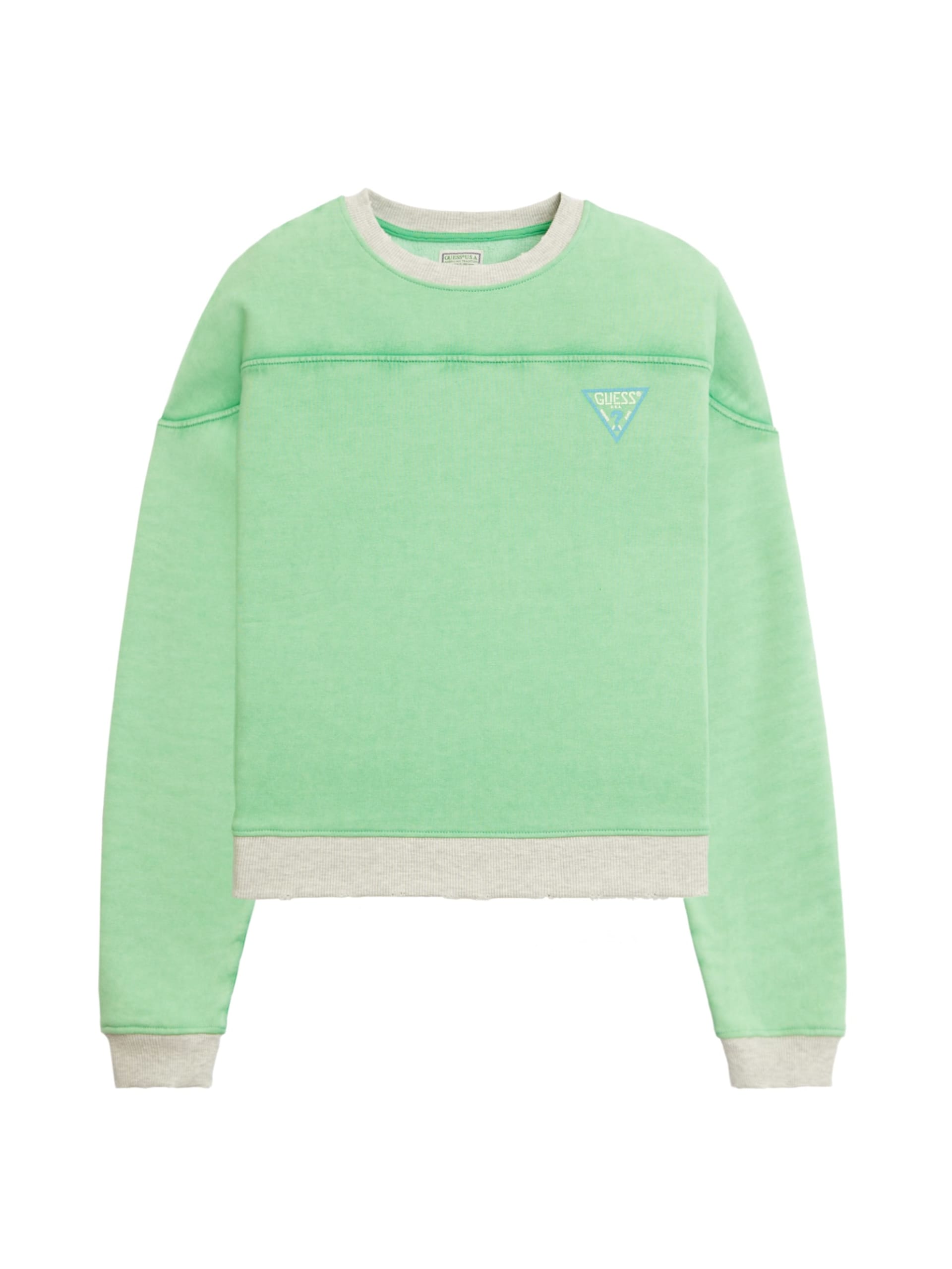 Moletom gola redonda com logo vintage