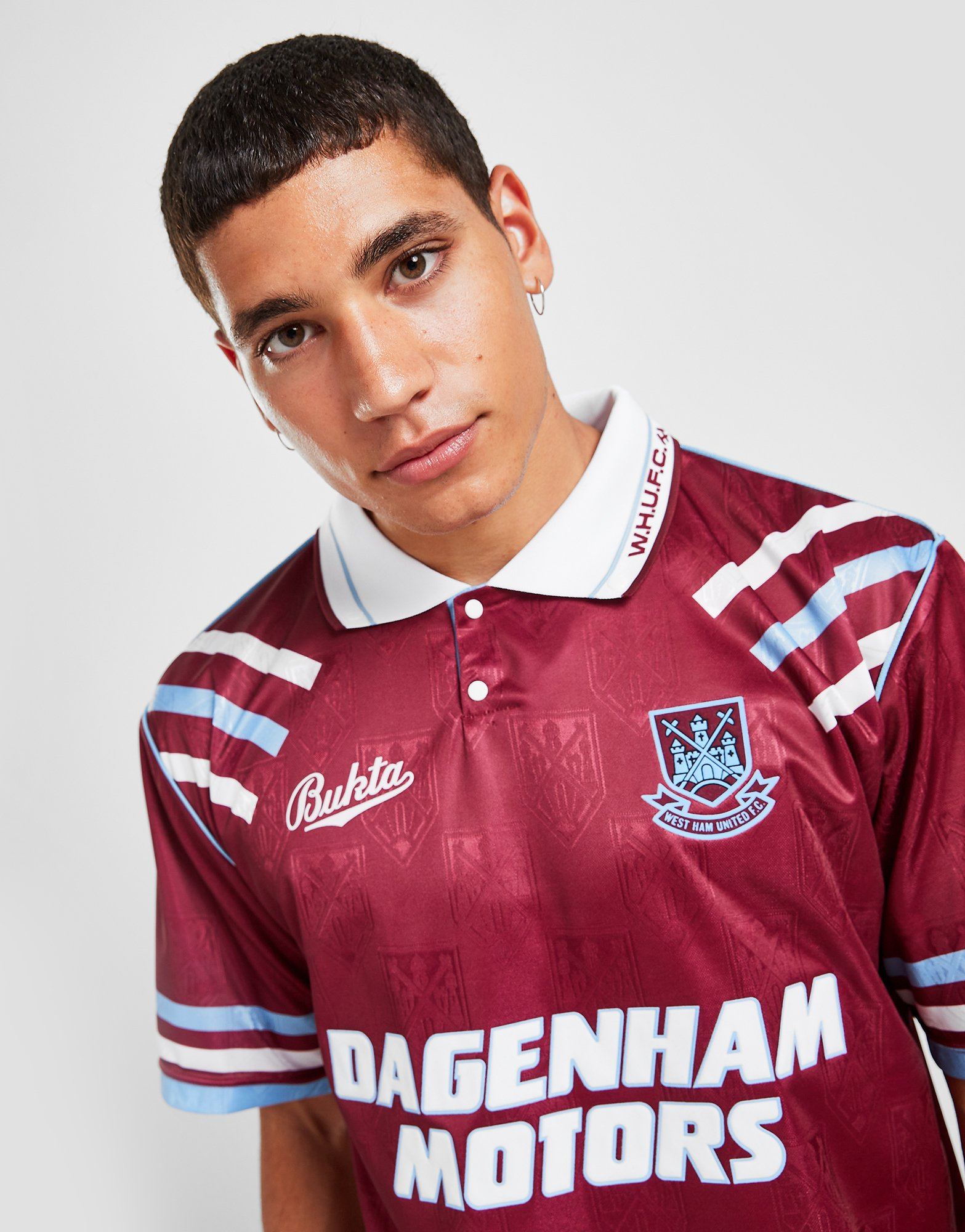 Score Draw Maillot Domicile West Ham United '92 Retro Homme