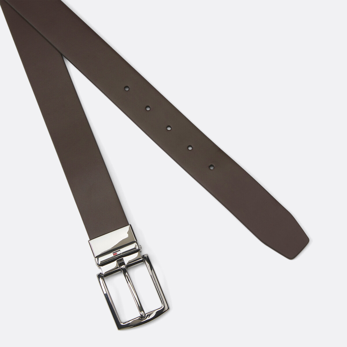 TOMMY HILFIGER<br>Cinto reversível de couro Denton 3,5 cm