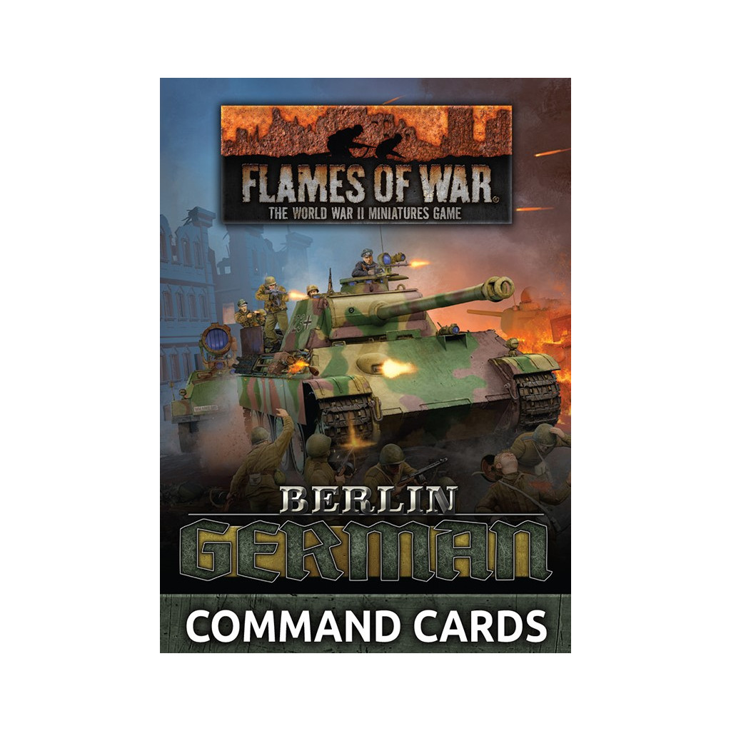 Flames of War - Berlin: German Command Cards
