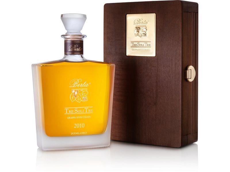 Berta TreSoliTre 0.7 l Traditioneller Weinbrand aus der Berta-Destillerie