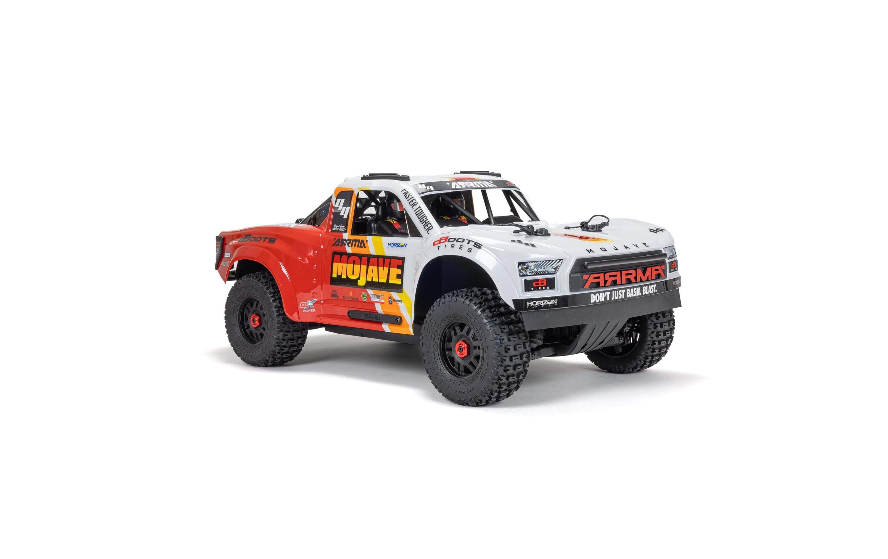 Short Course Truck Mojave 4x4 4S BLX Weiss, ARTR, 1:8<br>4WD Desert Truck mit starkem 4S Brushless Antrieb