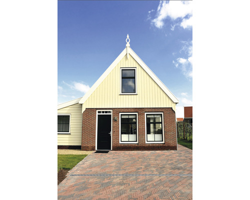 Hauraton TOP mm x PP kunststof kanaal met klemrooster, verzinkt, 1000 mm x 119 mm x 89 mm