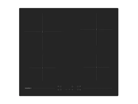 Rosieres Table de cuisson vitrocéramique 60cm 4 feux 6500w noir - rh64ct2