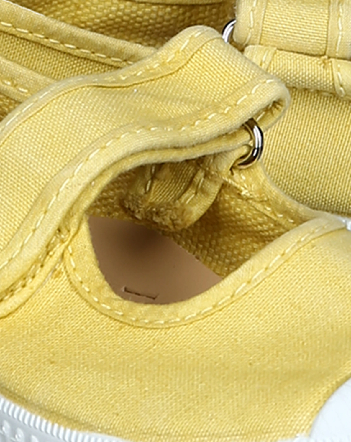Canvas-Spangenschuhe ENZIMATI in hellgelb