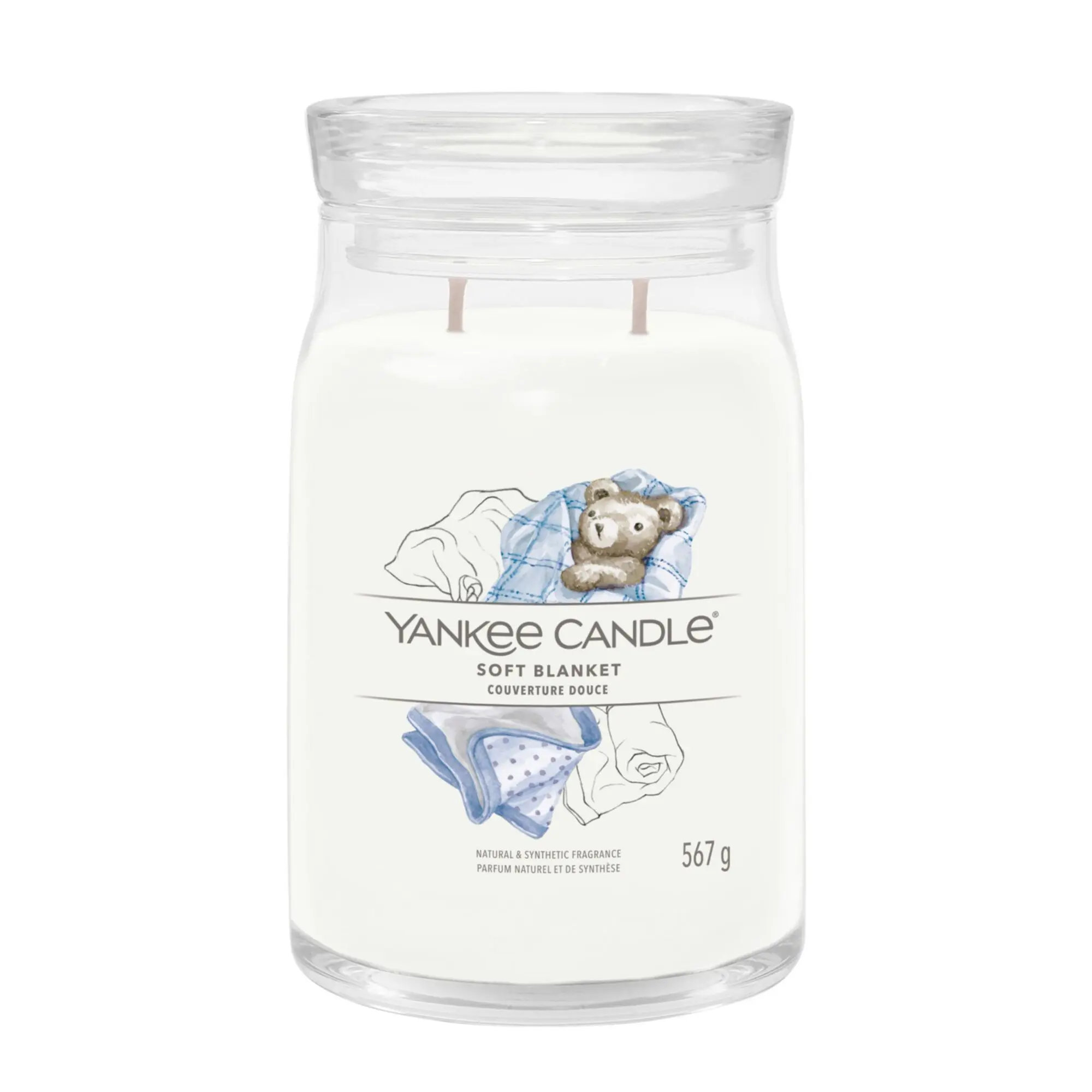Yankee Candle - Couverture Douce Bougie Parfumée- Bougie