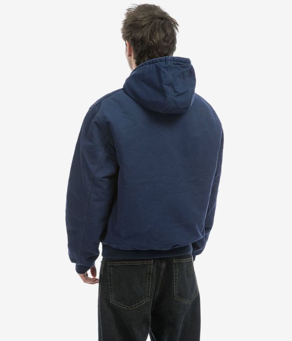 Carhartt WIP OG Active Dearborn Jacke (air force blue aged canvas)