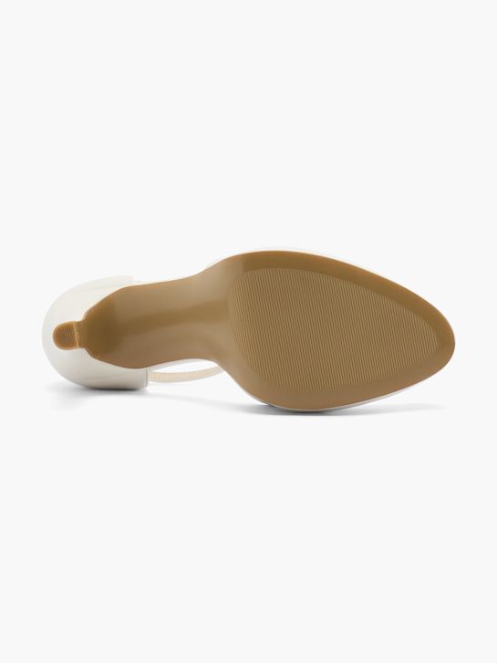 Graceland Spangenpumps Offwhite