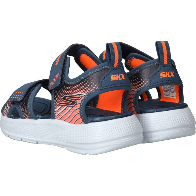 Skechers Microspeck-Splash Sandalen Blauw Jongens