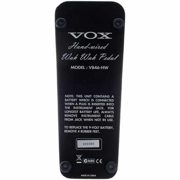 Vox V846HW Wah Wah