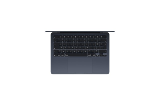 Apple Notebook »MacBook Air 13 2025 M4 10C GPU / 16 GB / 256 GB Midnight« 34,46 cm / 13,6 ″ Apple M4 10-Core GPU 256 GB SSD