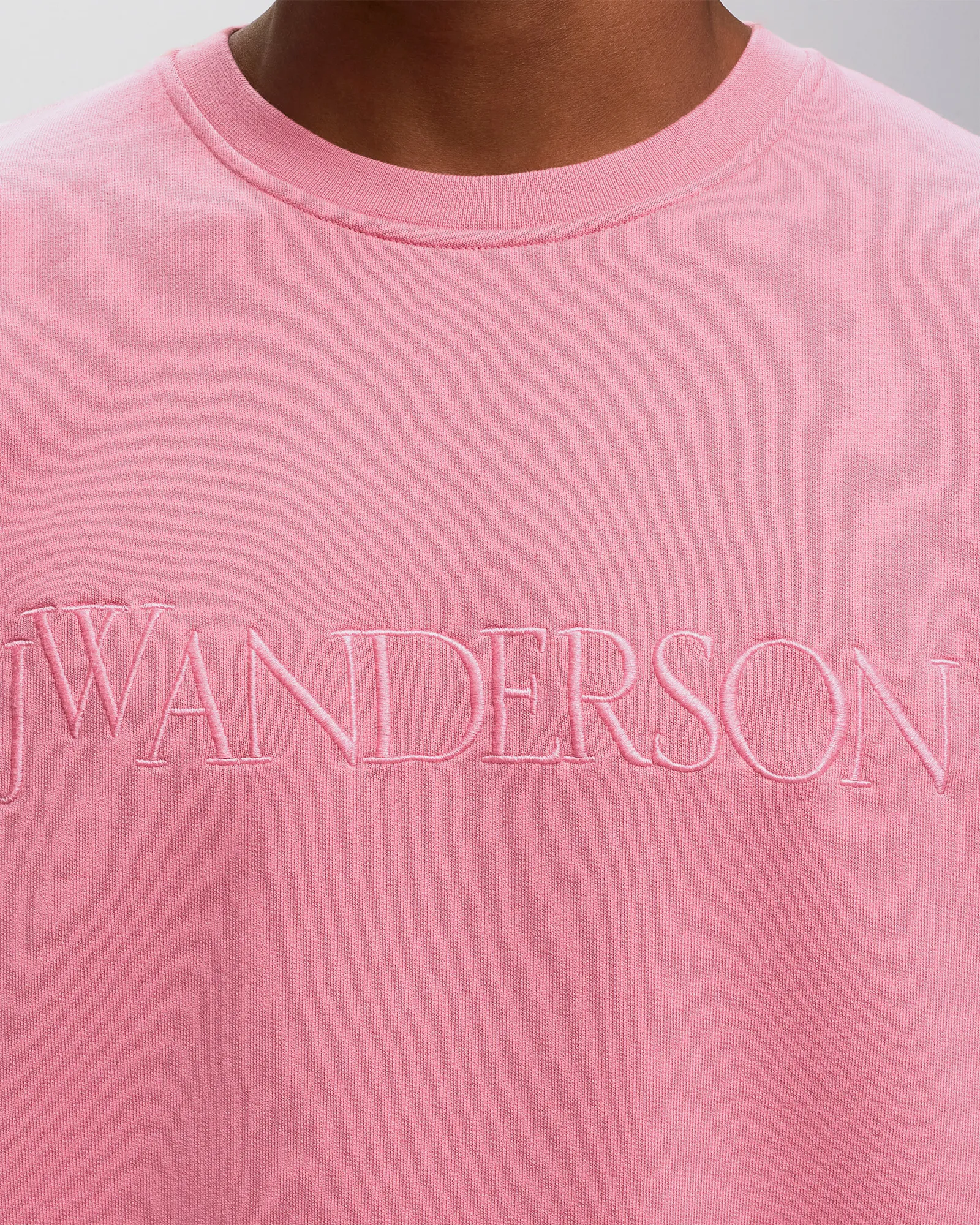 JW Anderson LOGO EMBROIDERY SWEATSHIRT