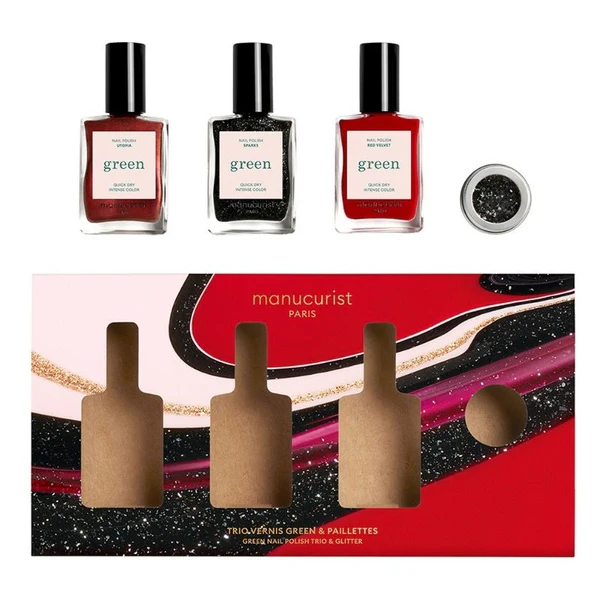 Manucurist Coffret Collection Green 3 vernis Green