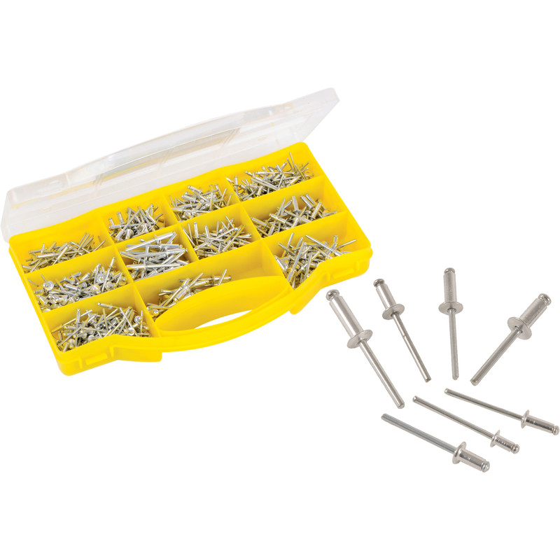 Set blindklinknagels 650-delig