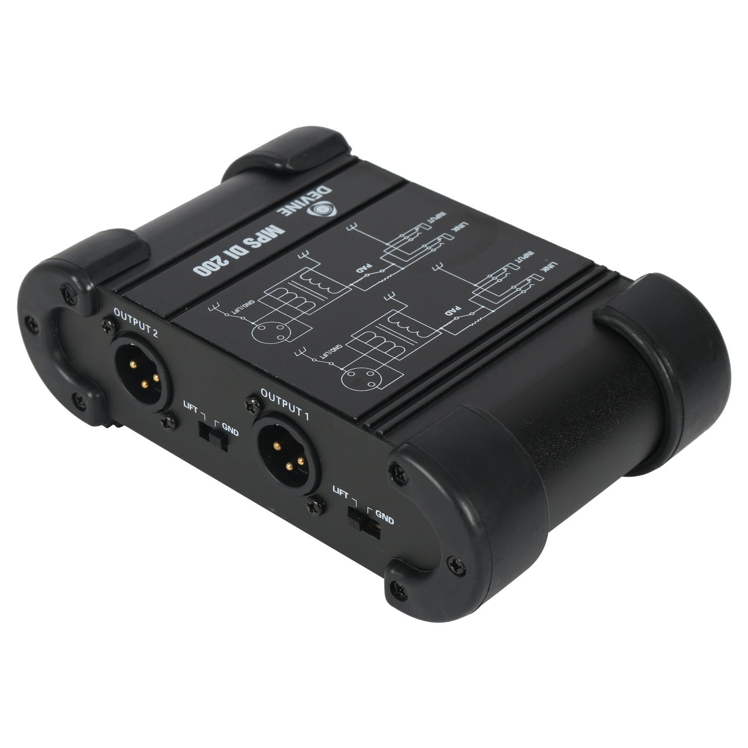 Devine MPS DI 200 stereo DI box