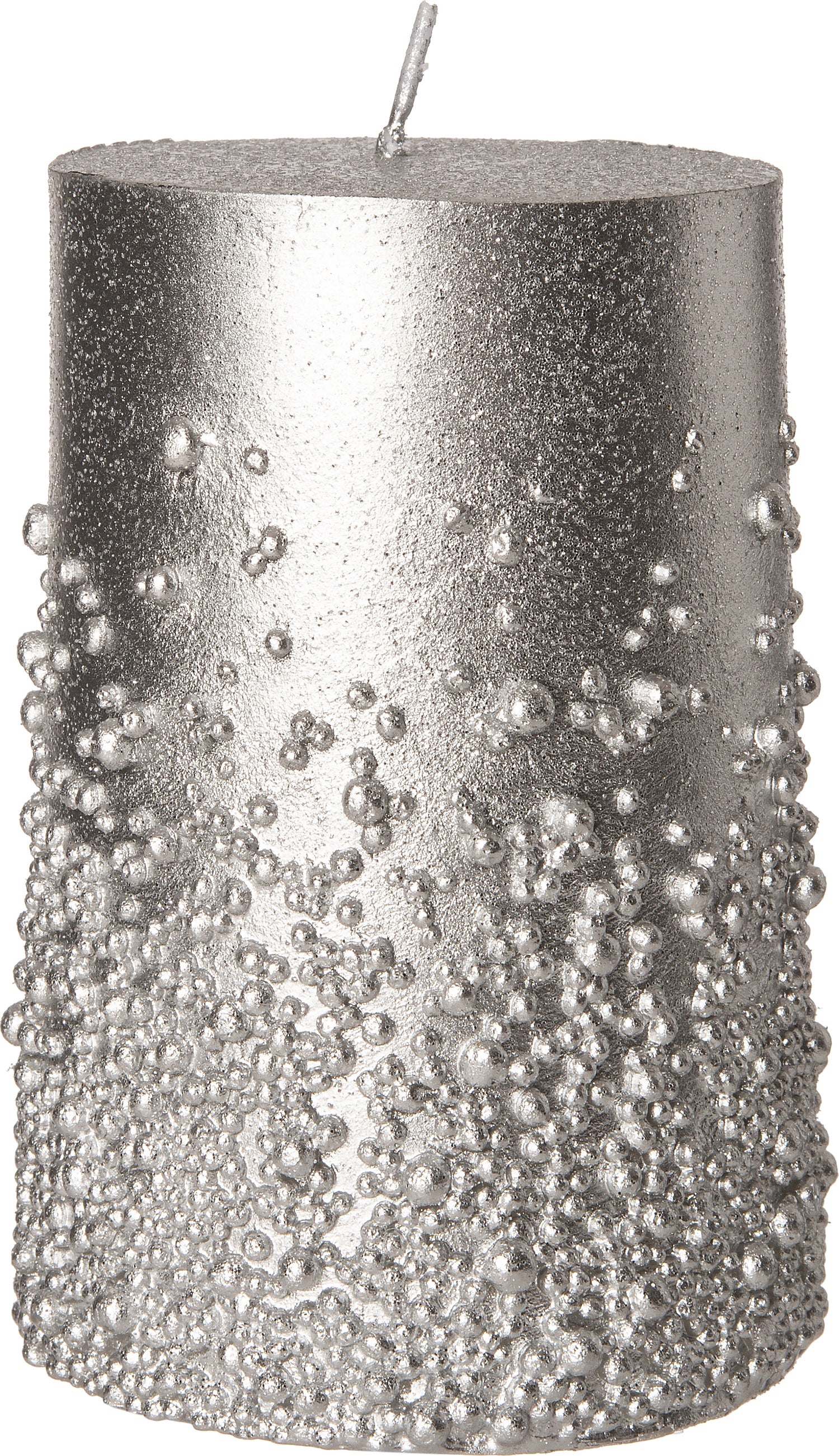 Intratuin stompkaars Dots zilver D 7 H 10,5 cm