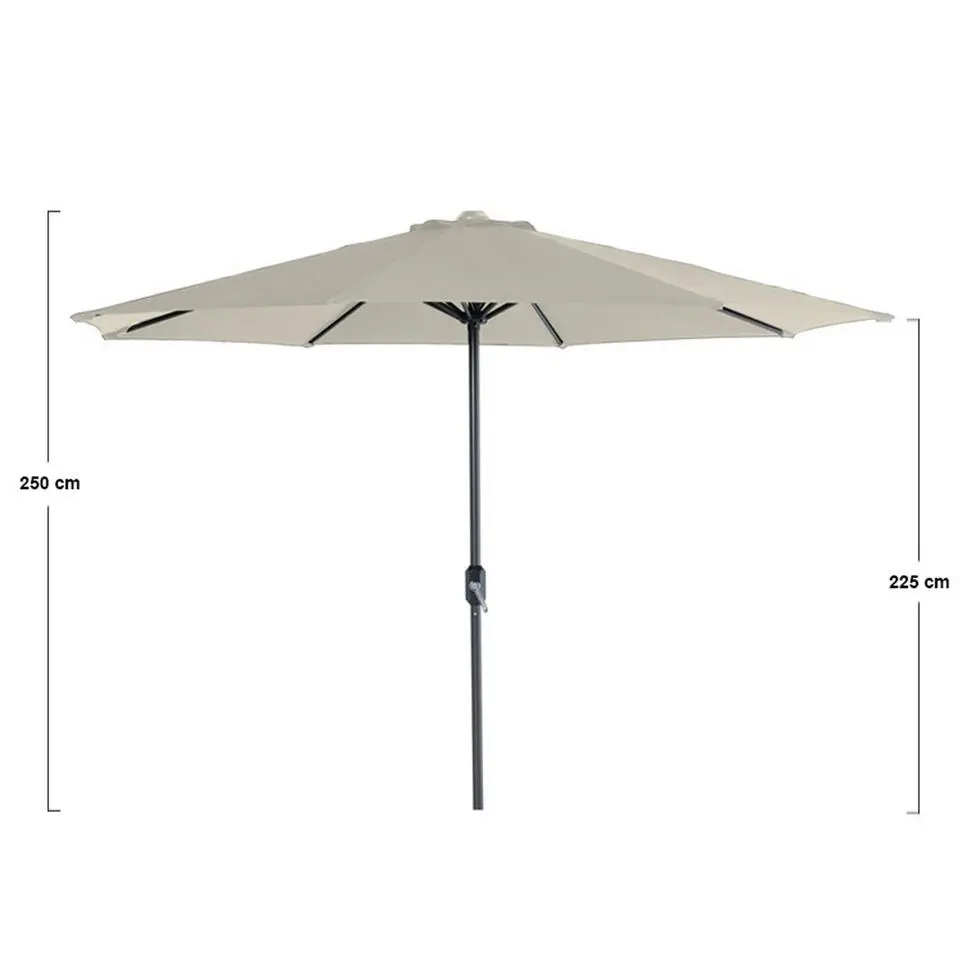 Garden Impressions Lotus parasol Ø300 cm - ecru