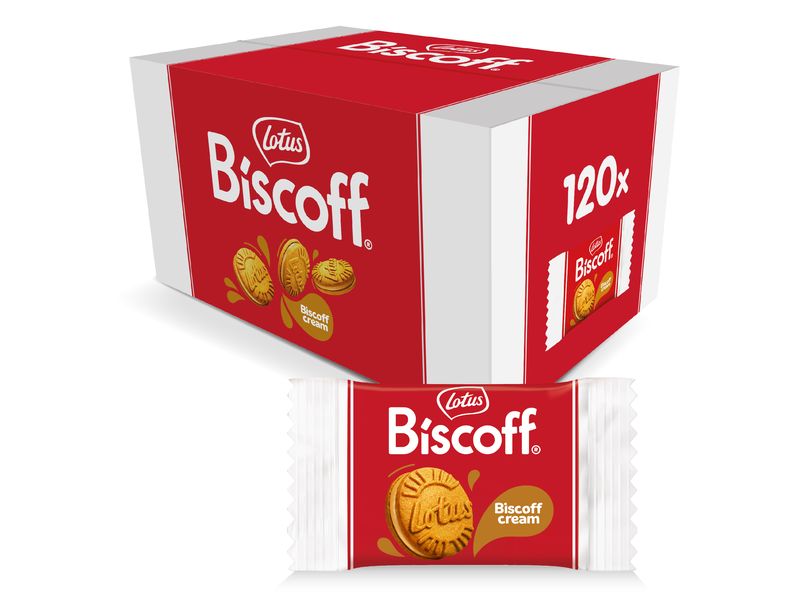 Lotus Biscoff Sandwich Cream 1200 g Doppelkeks mit der Original Biscoff-Cremefüllung