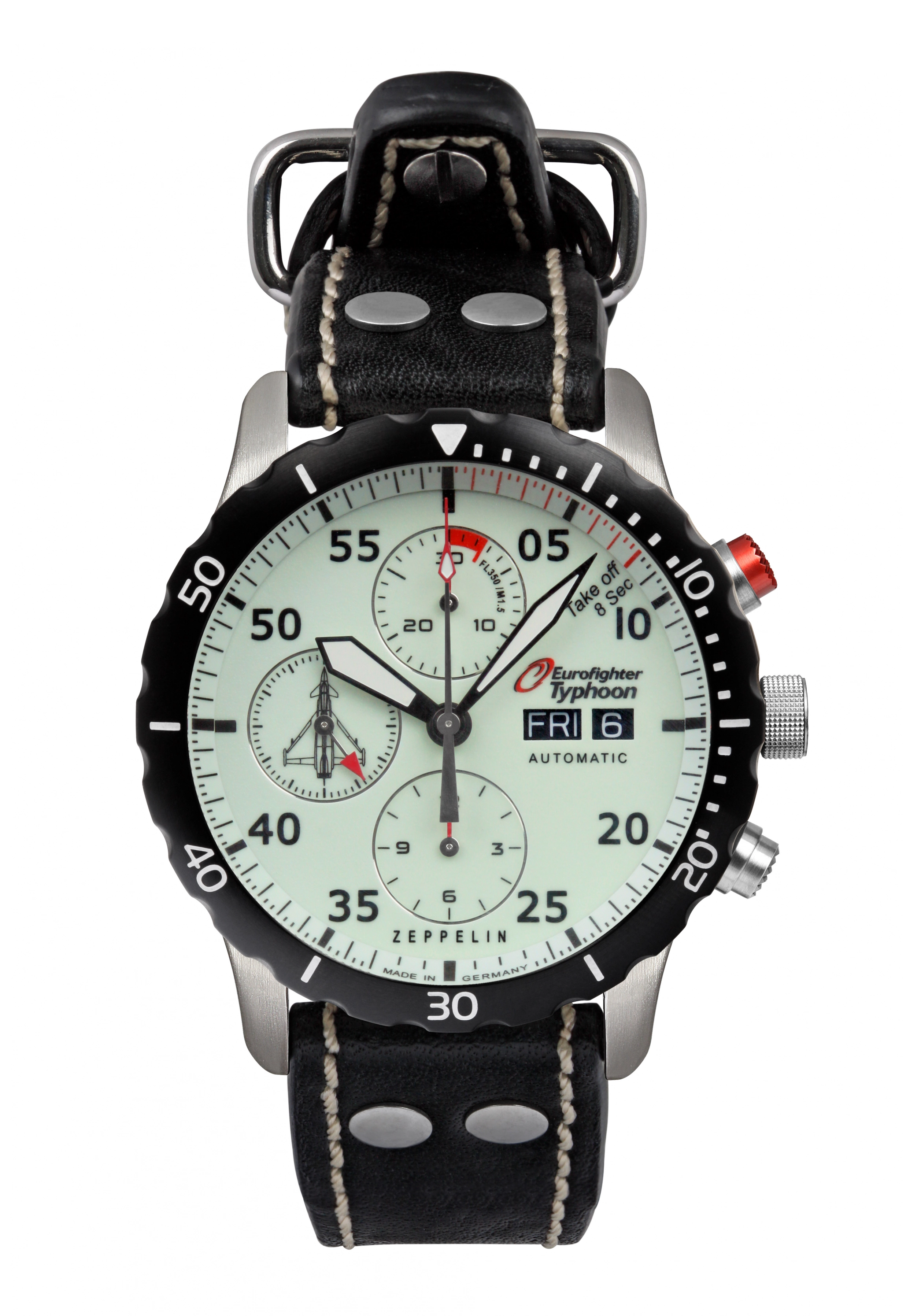 Zeppelin Eurofighter Automatik Chronograph 7218-5