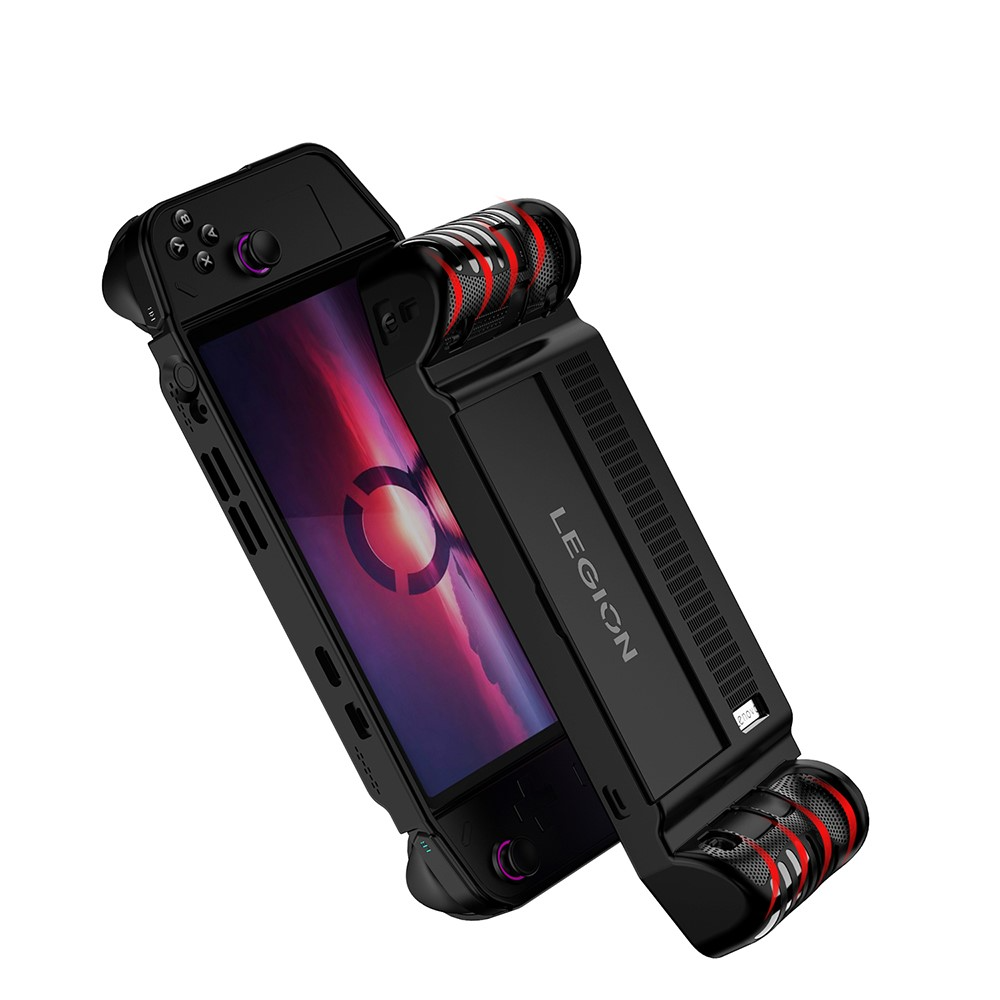 Lenovo Legion Go Gummi Case Schutzhülle Abdeckung - Schwarz