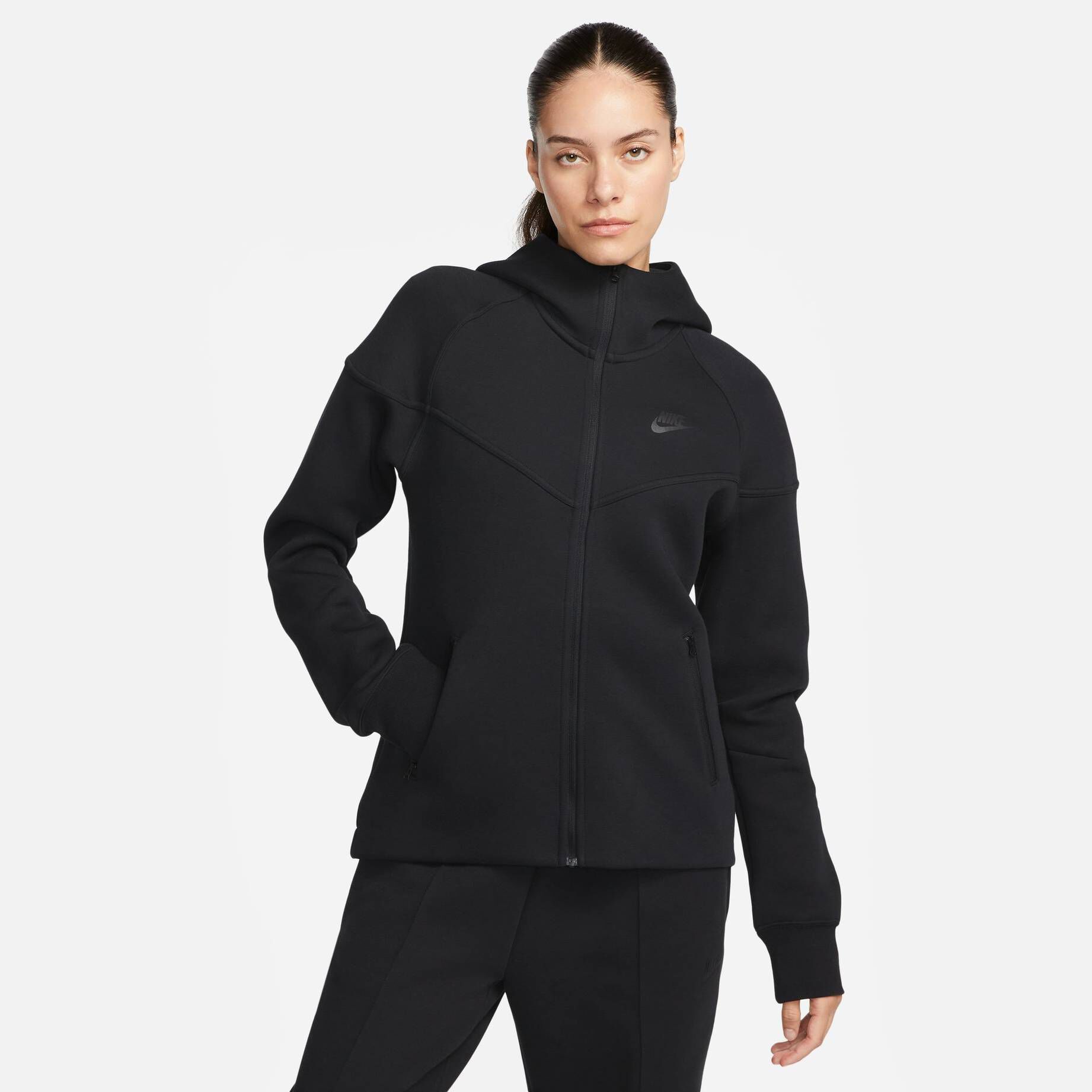 Nike Sportswear| Damen Sweatjacke mit Kapuze NSW TECH FLEECE