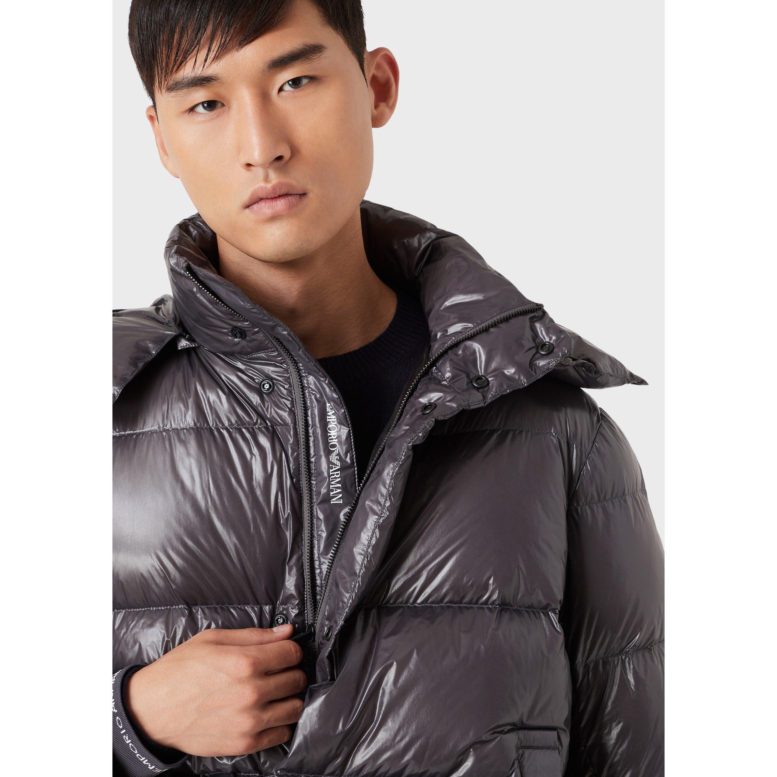 Emporio Armani Shiny Puffer Jacket