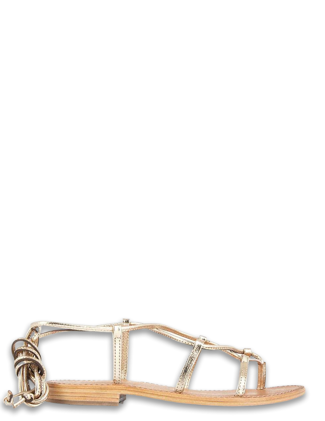 Les tropeziennes par M.Belarbi Sandales Femme Hellen cuir Or