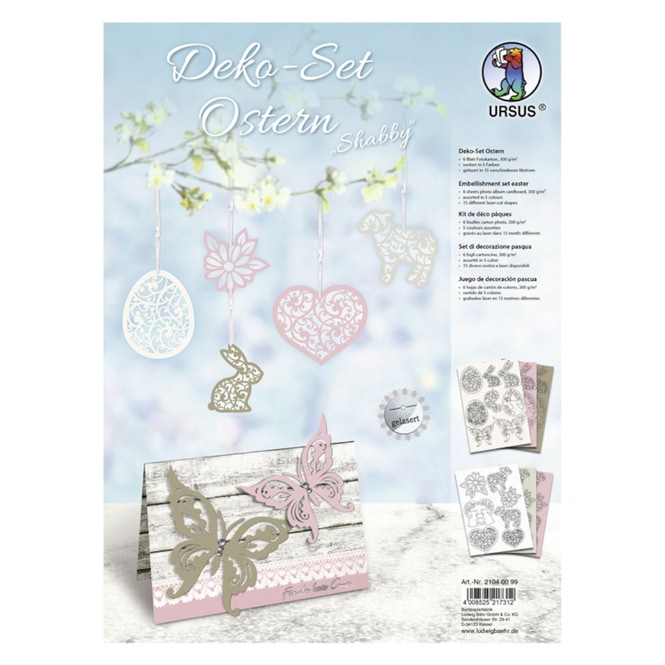 Bastelset - Ostern - Shabby