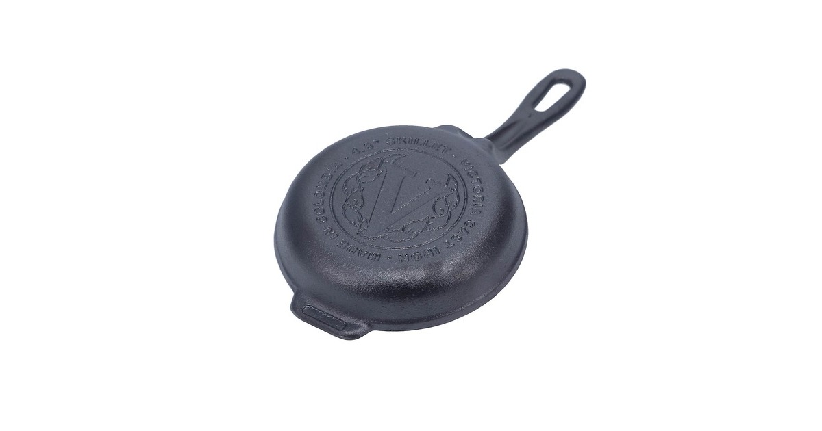 VictoriaMini Skillet 12 cm, Seasoned bak-/braadpan  (Zwart, Color packaging)