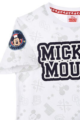 Disney T-Skjorte Mikke Mus, Hvit