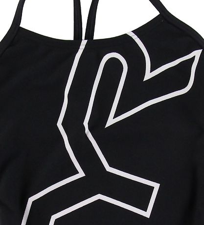 TYR Bådedragt - Big Logo Cutoutfit - Sort