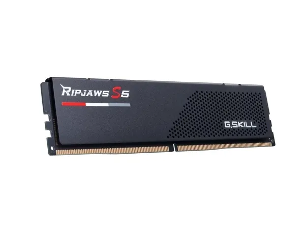G.Skill Ripjaws S5 - DDR5 - sæt - 32 GB: 2 x 16 GB - DIMM 288-PIN lav profil - 6800 MHz / PC5-54400 - CL34 - 1.4 V - ikke bufferet - on-die ECC - mat sort