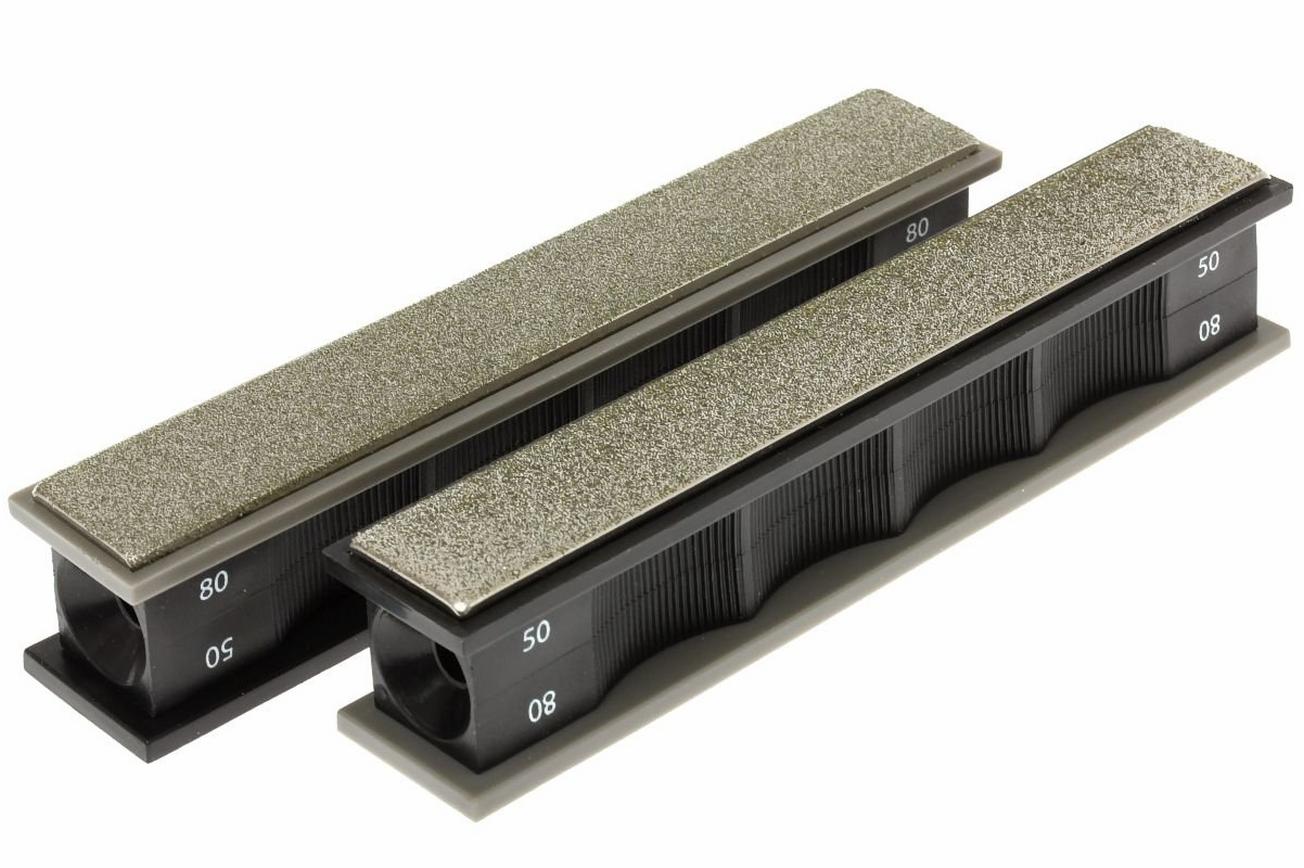Wicked Edge set diamanten slijpstenen, extra grof 50/80