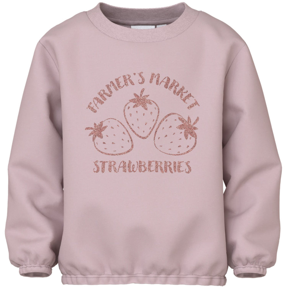 Køb Name It Burnished Lilac Strawberries Nmfviluba Ls Nreg Sweat Unb
