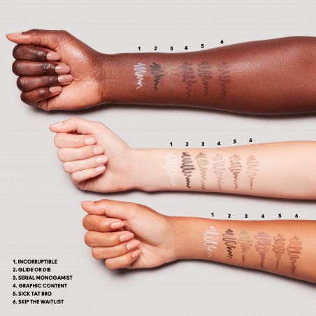 M·A·C Cosmetics Crayon gel eyeliner Glide or die