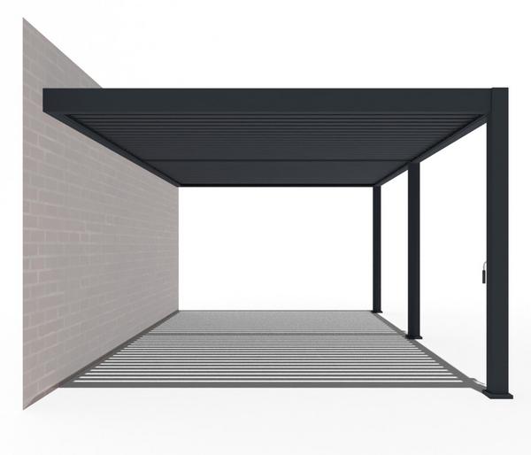 Weide Wand-Pergola Deluxe Plus 4x6, ca.