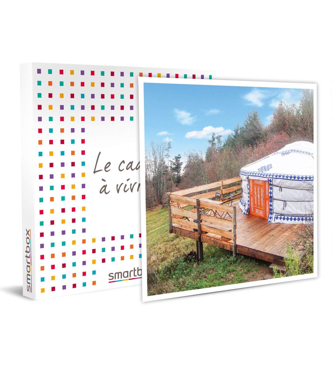 SMARTBOX - 3 jours insolites en yourte dans une auberge familiale à Véranne - Coffret Cadeau Séjour