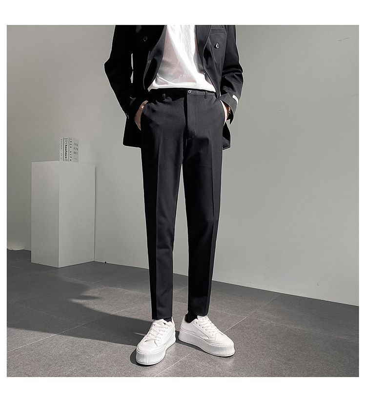 Deepwood - Rechte, effen pantalon